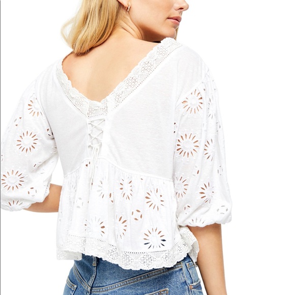 Free People Sweeter Side Blouse - Picture 8 of 9